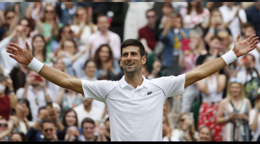 Wimbledon'da zafer Djokovic'in 
