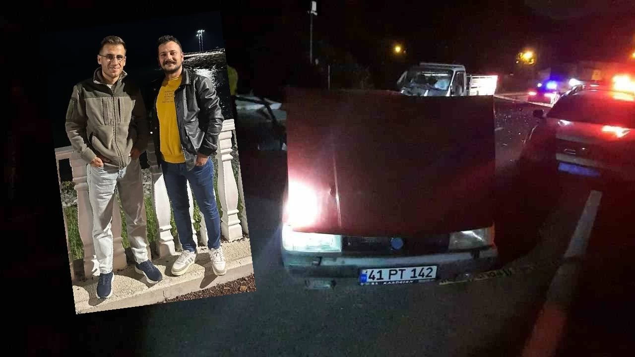 Yak�tlar� biten otomobillerini ittirirken kamyonet �arpt�: 2 �l�