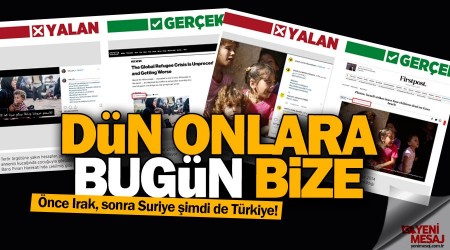 Yalan haberler şimdi de Türkiye için kullanılıyor