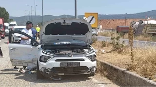 Yasakl madde bulunduran ara, polisi peine takt