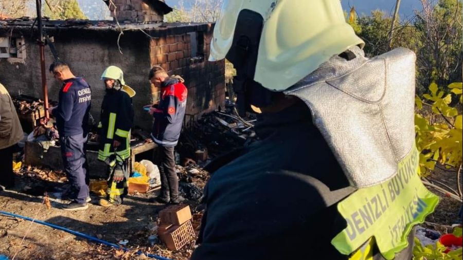 Ya�l� kad�n alevlerin aras�nda can verdi