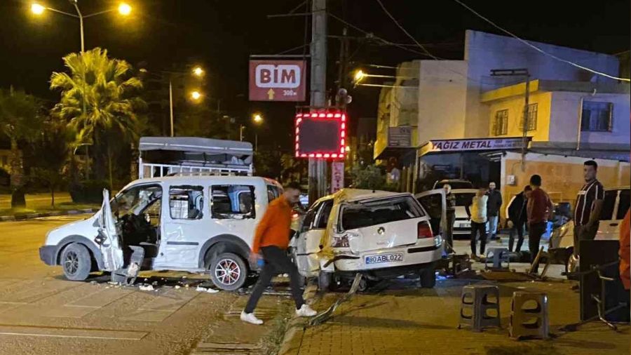 Yemek yerken ölüm teğet geçti