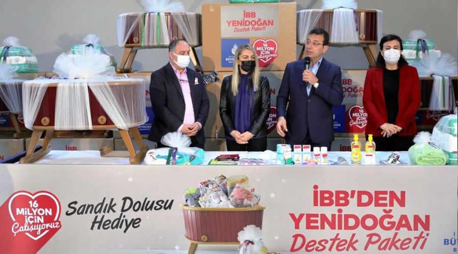 Yenidoğan kolilerinin dağıtımı başladı