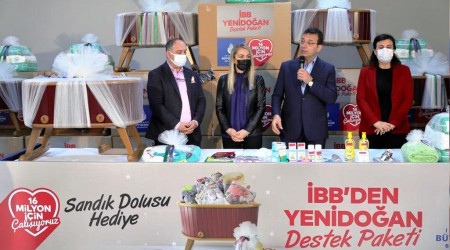 Yenidoğan kolilerinin dağıtımı başladı