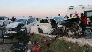 Yozgat'ta iki otomobil arpt: 2 l