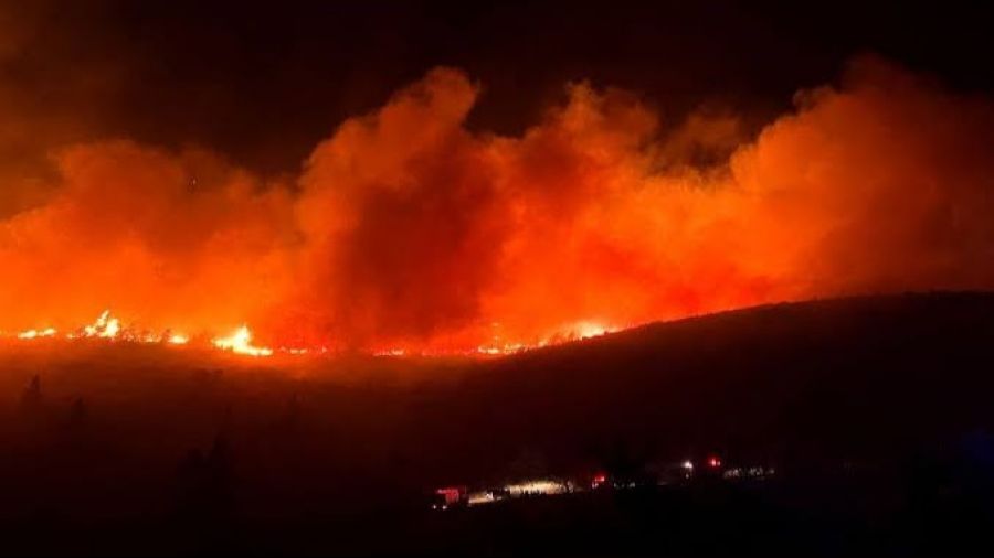 Yunanistan'daki yangın Edirne'ye dayandı