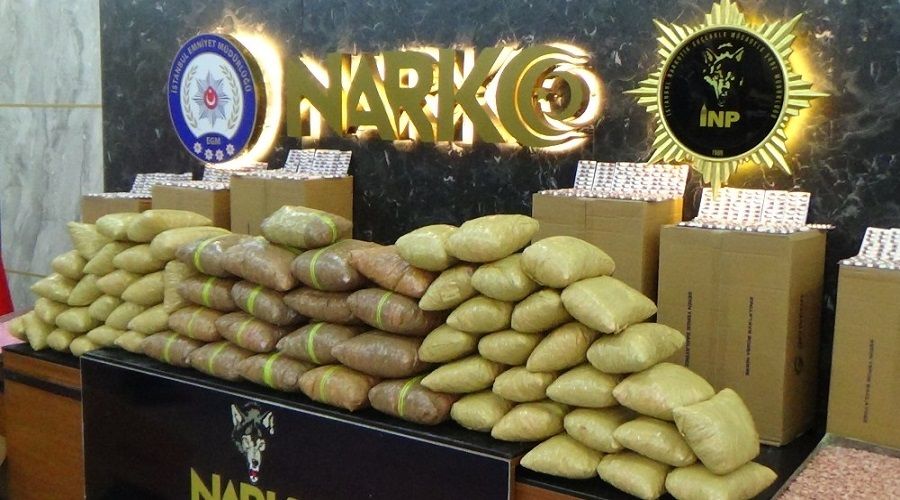 1 milyona yak�n uyu�turucu hap ele ge�irildi