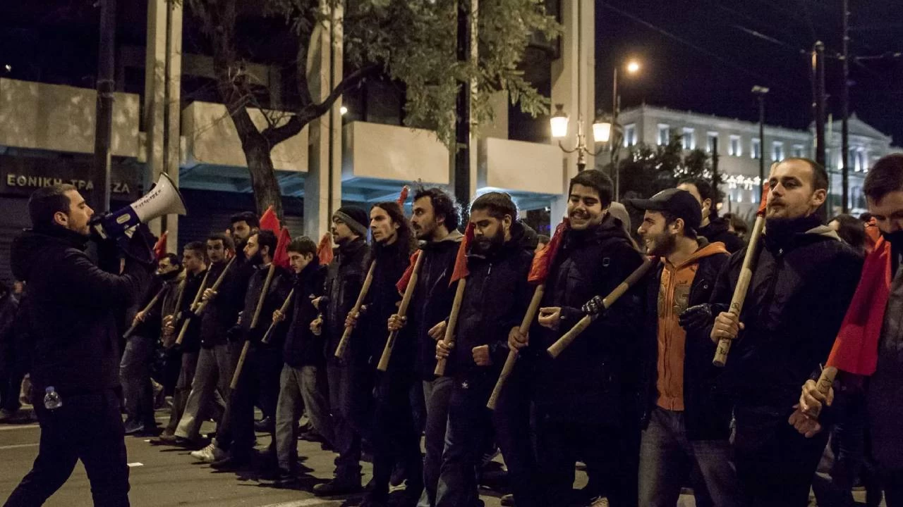 17 Kasım Politeknik yürüyüşünde ABD ve İsrail'e mesaj