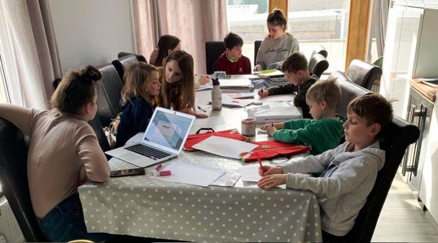 22 �ocuklu aile uzaktan e�itim krizi ya��yor