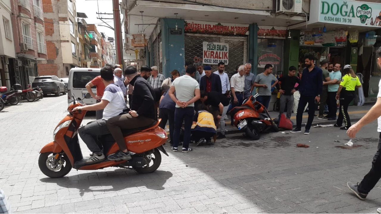 3 motosiklet kafa kaya çarpıştı
