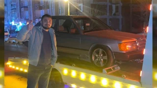 46 bin lira ceza yediği aracıyla hatıra fotoğrafı çektirdi
