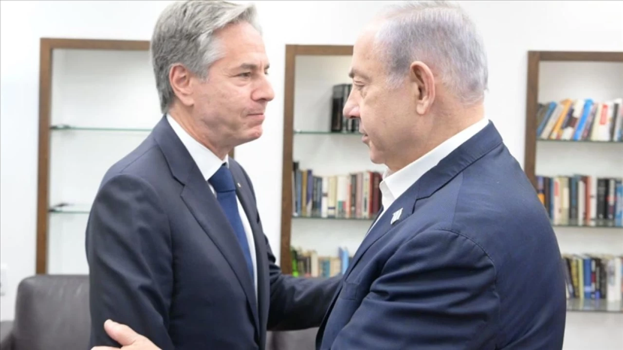 ABD Dileri Bakan Blinken, srail Babakan Netanyahu ile grt