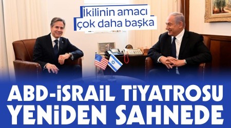 ABD-İsrail tiyatrosu yeniden sahnede