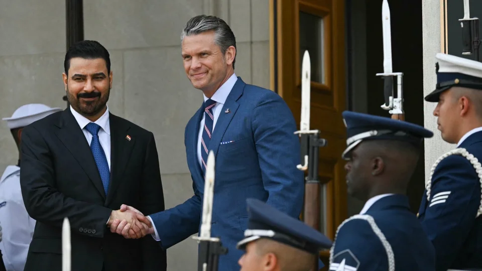 ABD Savunma Bakan� Hegseth, Irak Ba�bakan� Zeydi ile Pentagon'da g�r��t�: