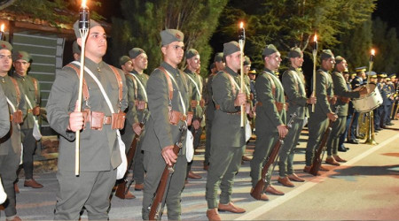 Afyon'da "Zafer Yürüyüşü" düzenlendi