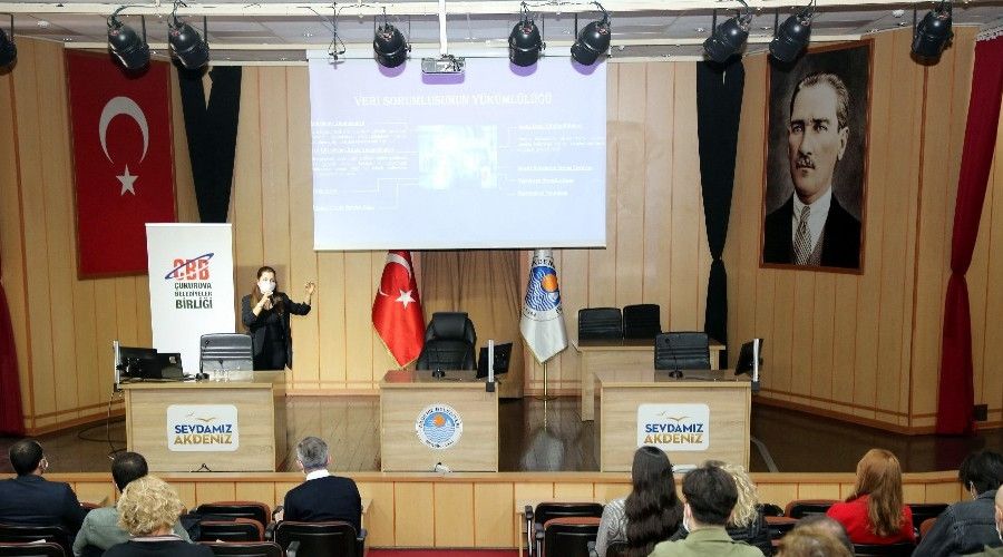 Akdeniz Belediyesi personeline, Kişisel Verilerin Korunması Kanunu eğitimi verildi