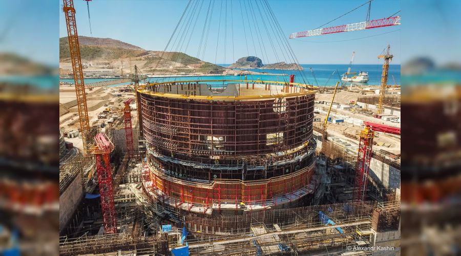 Akkuyu NGS'de çalışmalar sürüyor