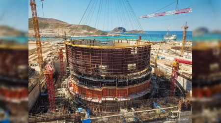 Akkuyu NGS'de çalışmalar sürüyor