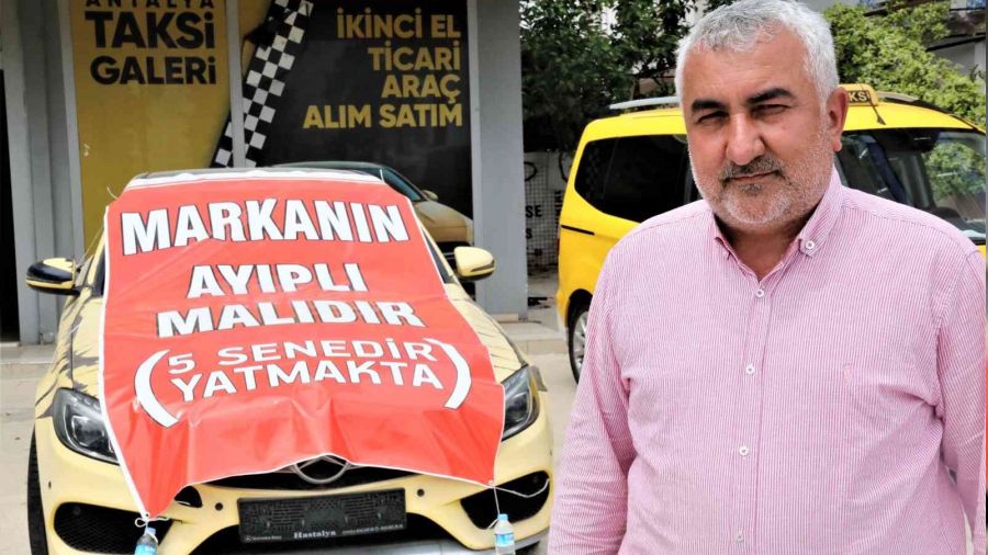 Aldığı lüks araç kabus yaşatınca...