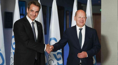 Almanya Başbakanı Scholz: 'Yunanistan'ın yanındayız'