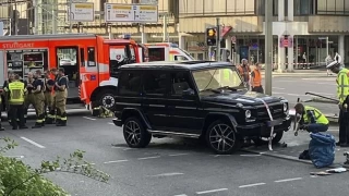 Almanya'da ara kalabala dald, ok sayda yaral var