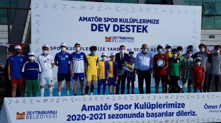 Amatör spor kulüplerine yardım