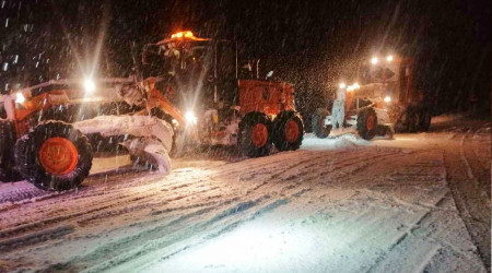 Antalya'da kar