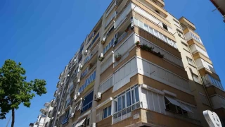 Antalya'da kolonu patlayan 7 katl bina tahliye edildi