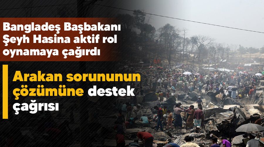 Arakan sorununun ��z�m�ne destek �a�r�s�
