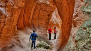 Avla Kanyonu ziyaretçilerin ilgi odağı oldu