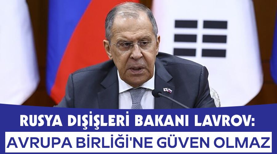 Avrupa Birli�i'ne g�ven olmaz