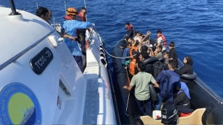 Ayvacık açıklarında 38 kaçak göçmen daha yakalandı