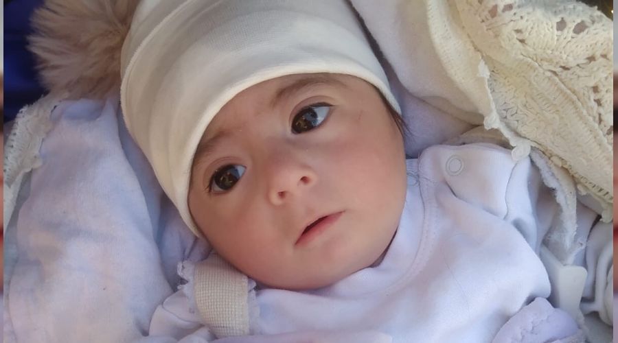 Azra bebek bir daha uyanamadı