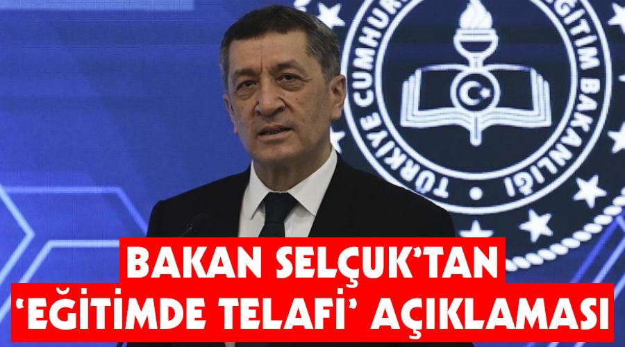 Bakan Selçuk'tan 'eğitimde telafi' açıklaması