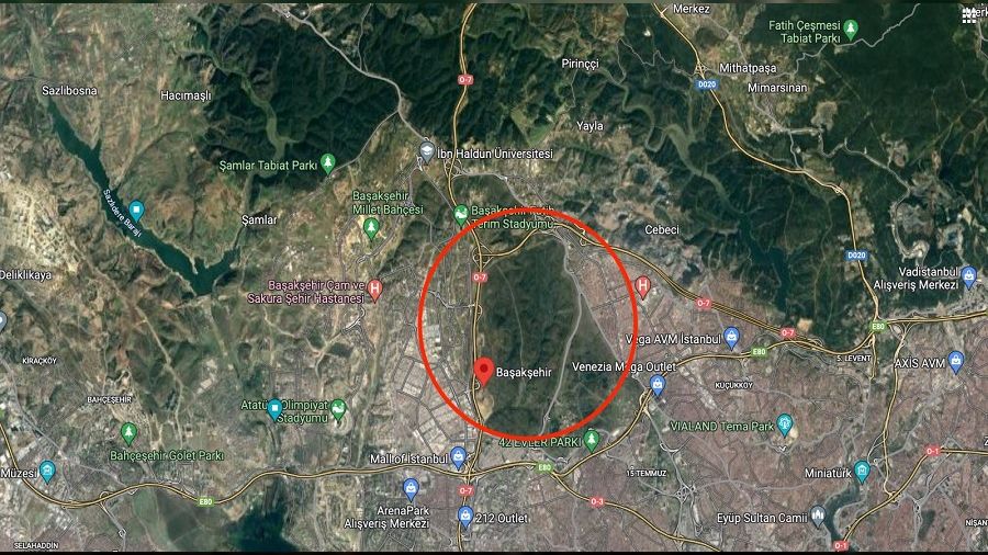 Başakşehir’de dev askeri alan imara açıldı