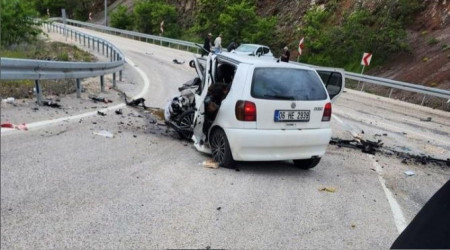 Başkentte feci kaza: 3 ölü, 4 yaralı