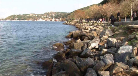 Beykoz'da deniz ekildi