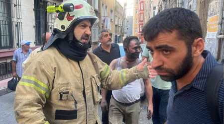 Beyoğlu'nda korkutan patlama
