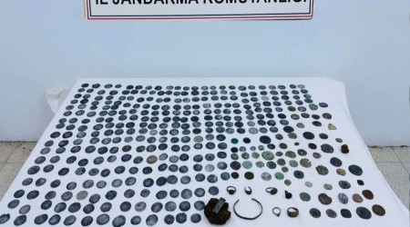 Bingöl'de 362 adet sikke ve 2 adet göktaşı ele geçirildi