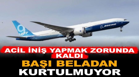 Boeing 777'lerin ba beladan kurtulmuyor