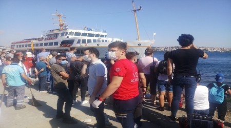 Boğaza yüzmek için giren bir kişi boğuldu