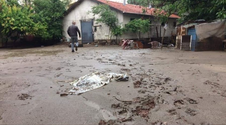 Bo�azkale'yi ya��� vurdu