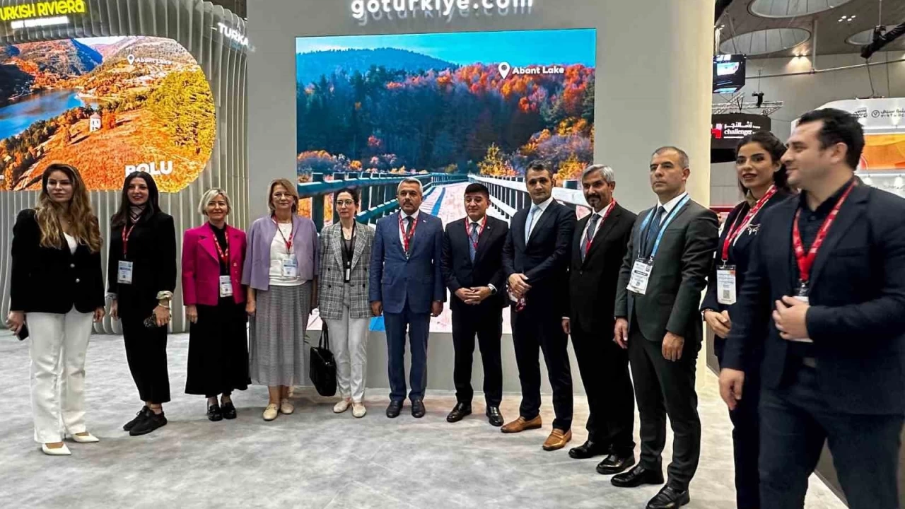 Bolu, Katar'daki turizm fuarında Türkiye'yi temsil etti