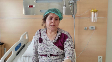 Boanmakta olan einin evini tfekle bast