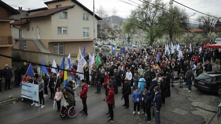Bosna'daki Ahmiçi Katliamı'nın kurbanları anıldı