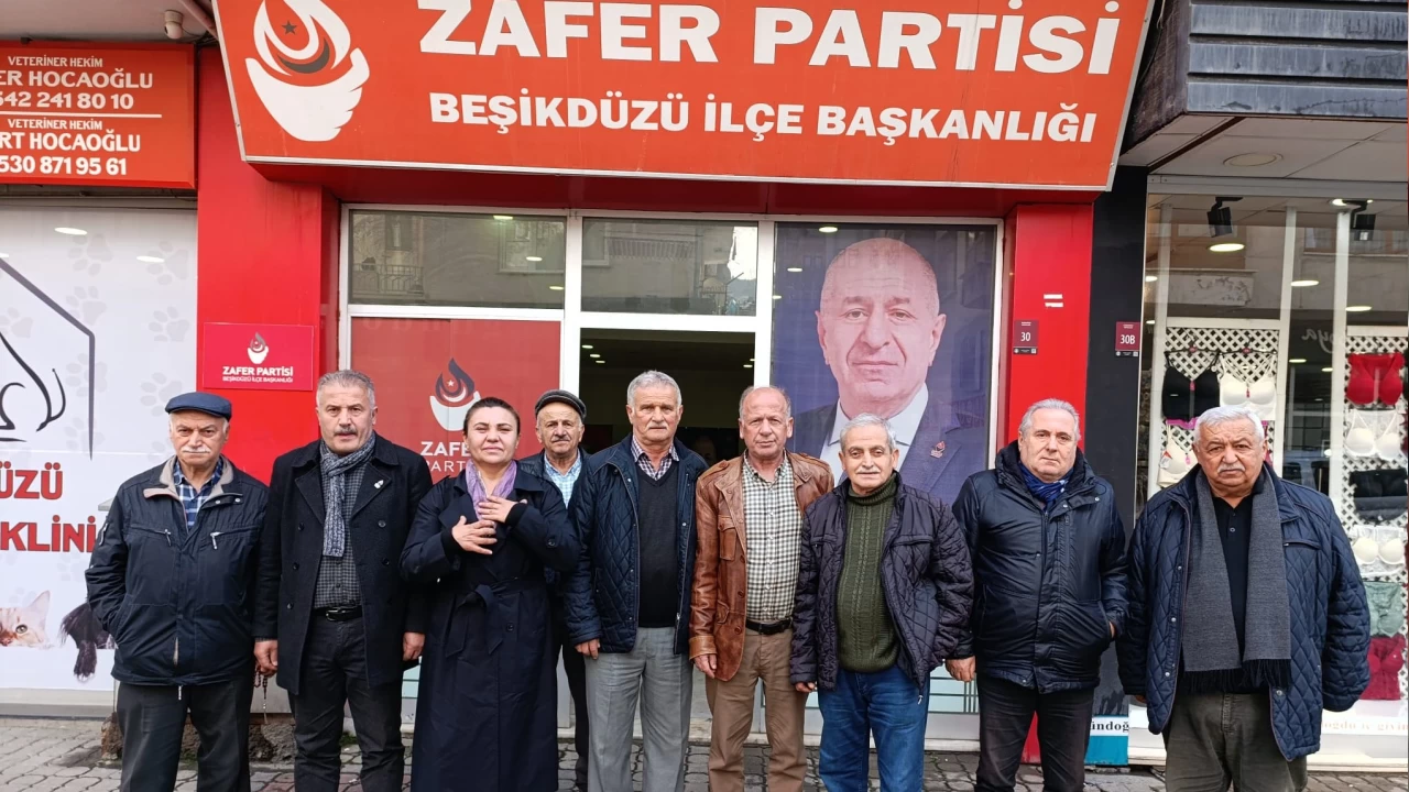 BTP Be�ikd�z�'den Zafer Partisi'ne ziyaret