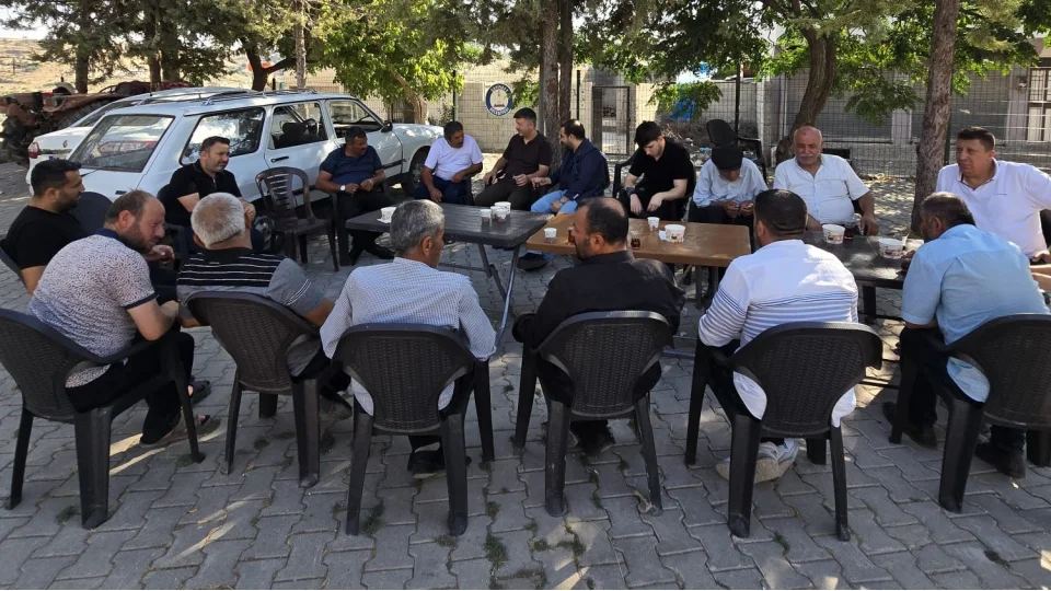 BTP Gaziantep teşkilatından taziye ziyareti: Cevizli köyü halkıyla buluşma