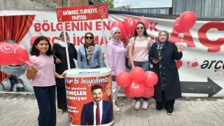 BTP Kayseri Kadın Kolları sahaya indi: Standa yoğun ilgi