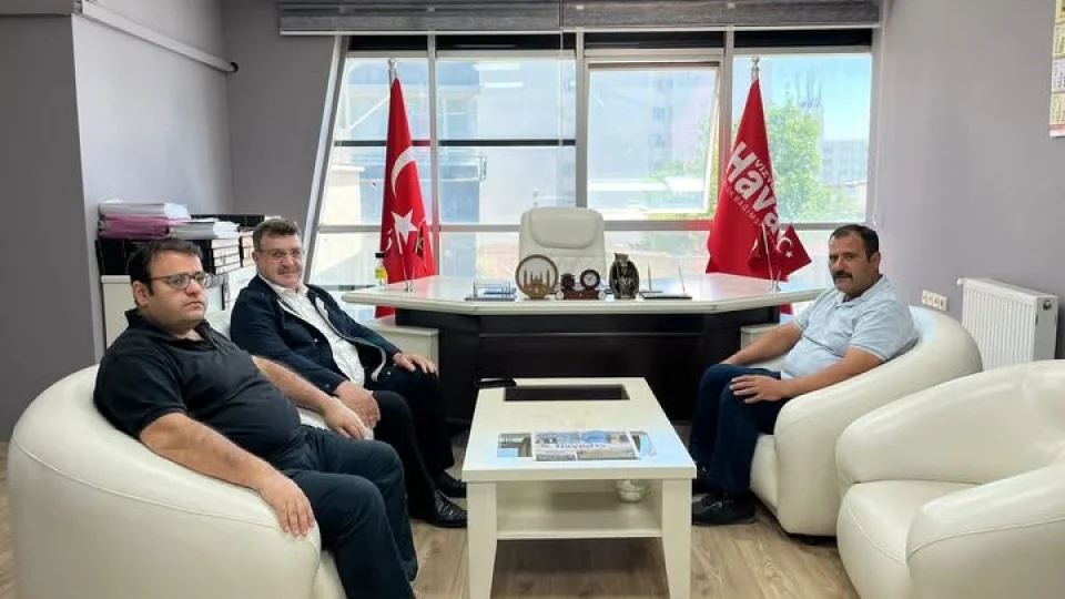 BTP Kilis �l Ba�kan� �zkar�dan yerel bas�na nezaket ziyareti