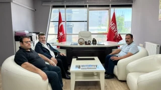 BTP Kilis �l Ba�kan� �zkar�dan yerel bas�na nezaket ziyareti